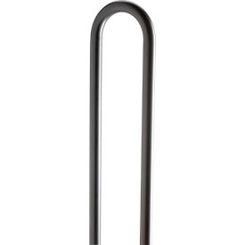 Allux Series Allux Stand Post for Mailboxes in Black STD-1007-BK