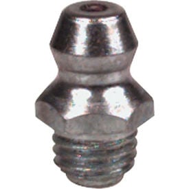 Alemite Hydraulic Fittings Straight 35/64 in Male/Male 1/4 in (SAE) - 1641-B 1641-B