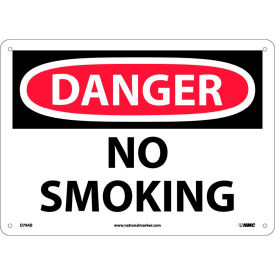 Safety Signs - Danger No Smoking - Aluminum D79AB