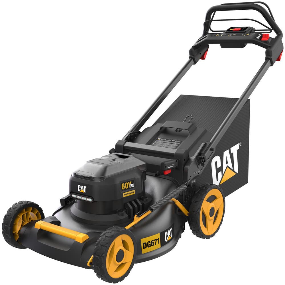 Lawn Mowers, Mower Type: Walk Behind , Power Type: Battery , Cutting Width: 21in , Voltage: 60V , Self-Propelled: Yes  MPN:DG671