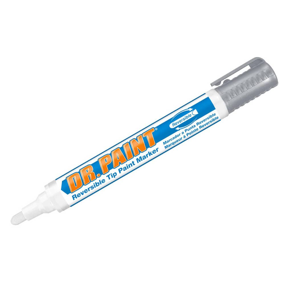 Markers & Paintsticks, Marker Type: Liquid Paint Marker, Tip Shape: Bullet, Chisel, Color: Metallic Silver, Ink Type: Xylene-free, Water Base, Fade Resistant MPN:10847