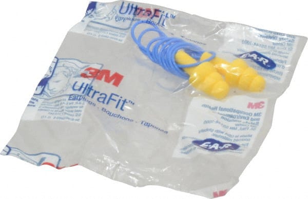 Earplugs: Plastic, Flanged, No Roll, Corded MPN:06528012 5PKS