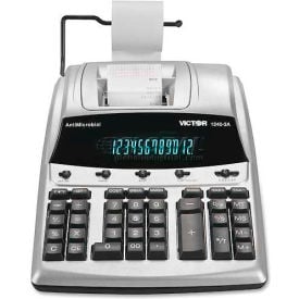 Victor® 12-Digit Calculator 12403A 2 Color Printing Cost Margin 9