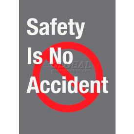 NoTrax® Safety Is No Accident Safety Message Mat 3/8