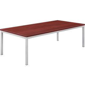 Interion® Wood Coffee Table with Steel Frame  - 48