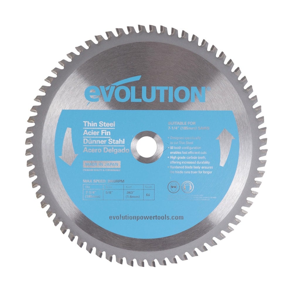 Wet & Dry-Cut Saw Blade: 7-1/4