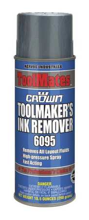 Layout Fluid Remover: 16 oz Aerosol Can MPN:6095