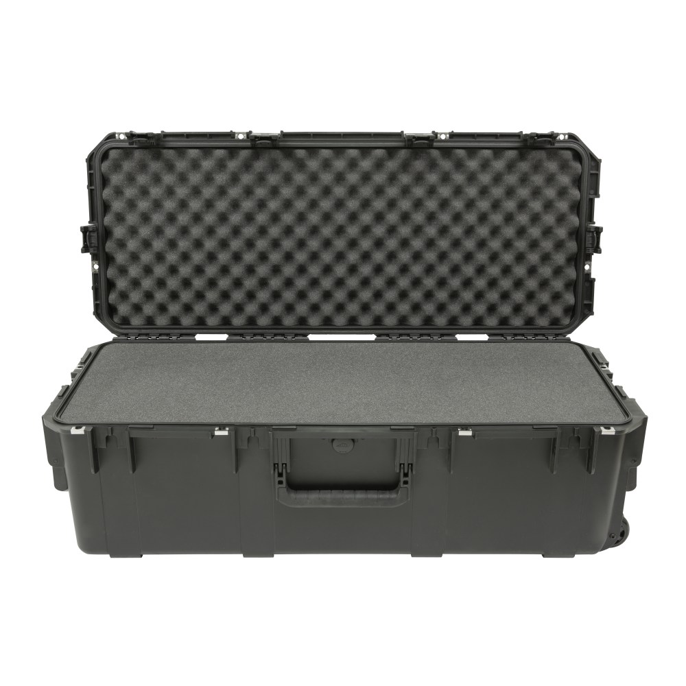 SKB Cases i Series Protective Case With Padded Dividers And Wheels, 12in x 13in x 36in, Black MPN:3I-3613-12BL