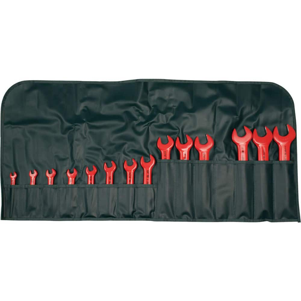 Wrench Sets, Set Type: Open End Wrench Set , System Of Measurement: Inch , Container Type: Roll-Up Pouch , Wrench Size: 5/16 in, 3/8 in, 7/16 in, 1/2 in MPN:20190