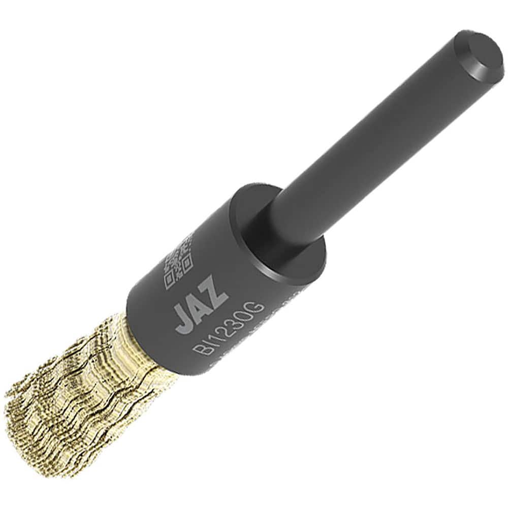 End Brushes, Brush Diameter (Decimal Inch): 1 , Filament/Wire Diameter (Decimal Inch): 0.0200 , Fill Material: Brass-Coated Steel , Wire Type: Crimped  MPN:15310