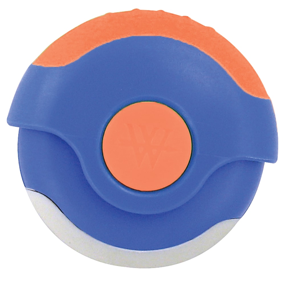 Westcott Antimicrobial Kids Pencil Sharpener/Eraser Combo, Bright Blue/Orange (Min Order Qty 12) MPN:14393-018