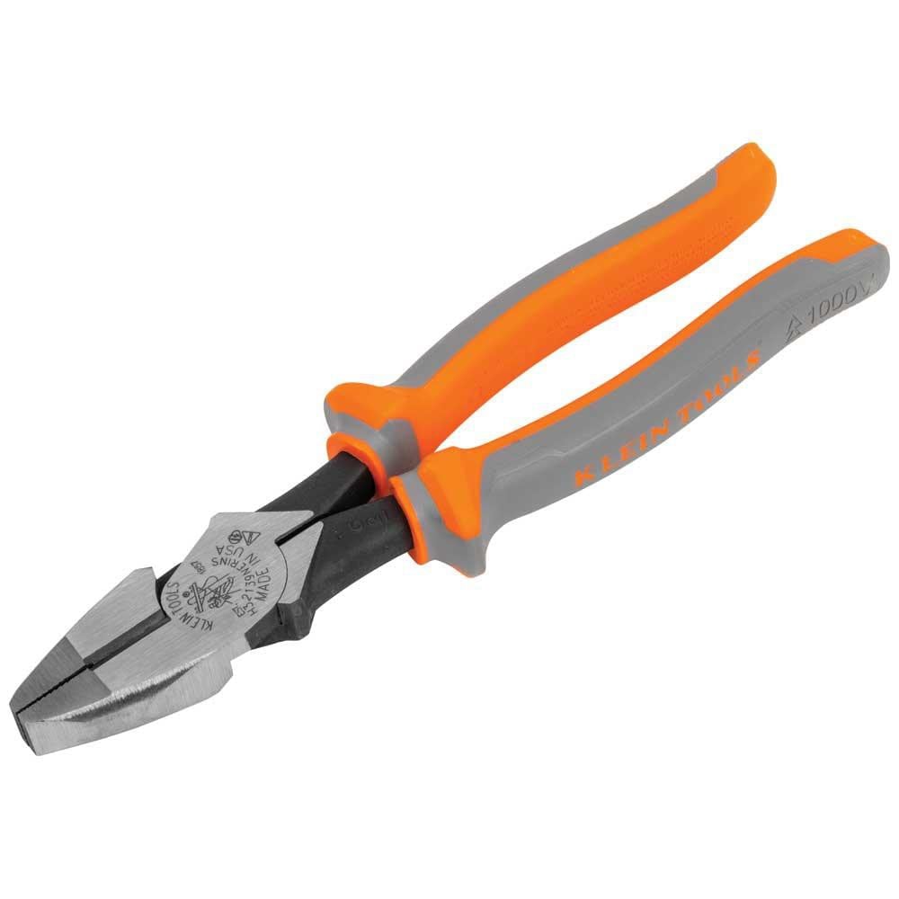 Pliers, Jaw Texture: Crosshatch, Knurled , Plier Type: High Leverage , Jaw Length (Inch): 1.91 , Jaw Width (Inch): 1.25 , Overall Length (Inch): 9-1/2in  MPN:2139NERINS