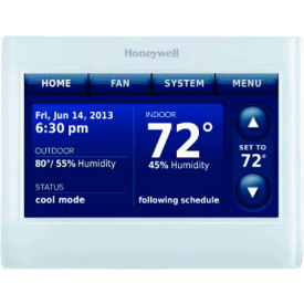 Honeywell Prestige Color Touchscreen Thermostat With Redlink™ THX9421R5021WW White THX9421R5021WW