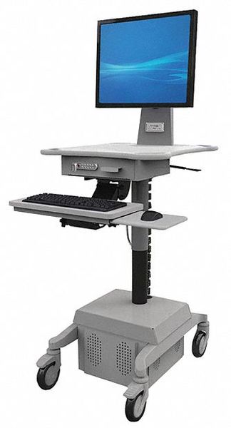 Medical Cart Gray 58-1/2 H x 22 W MPN:PC910-11