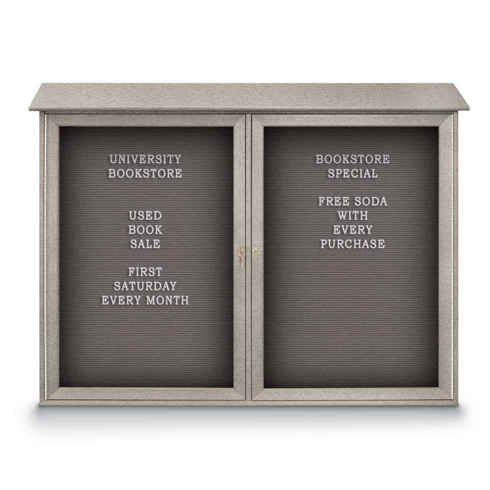 Enclosed Letter Board: 52