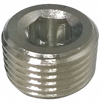 Countersink Plug Brass 3/8 in BSPT MPN:8030 CSP-06