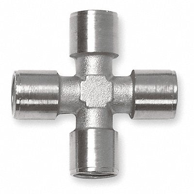 Cross Nickel-Plated Brass 1/8 in FNPT MPN:82620N-02