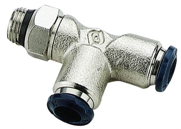 Push-To-Connect Tube to Universal Thread Tube Fitting: 1/4