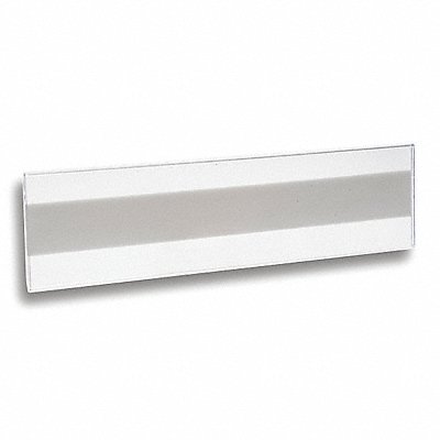 Label Holder Clear Matte Slide-In PK12 MPN:L-81