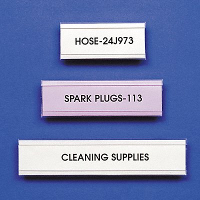 Label Holder C Design 1INX3IN adhs PK25 MPN:PC103