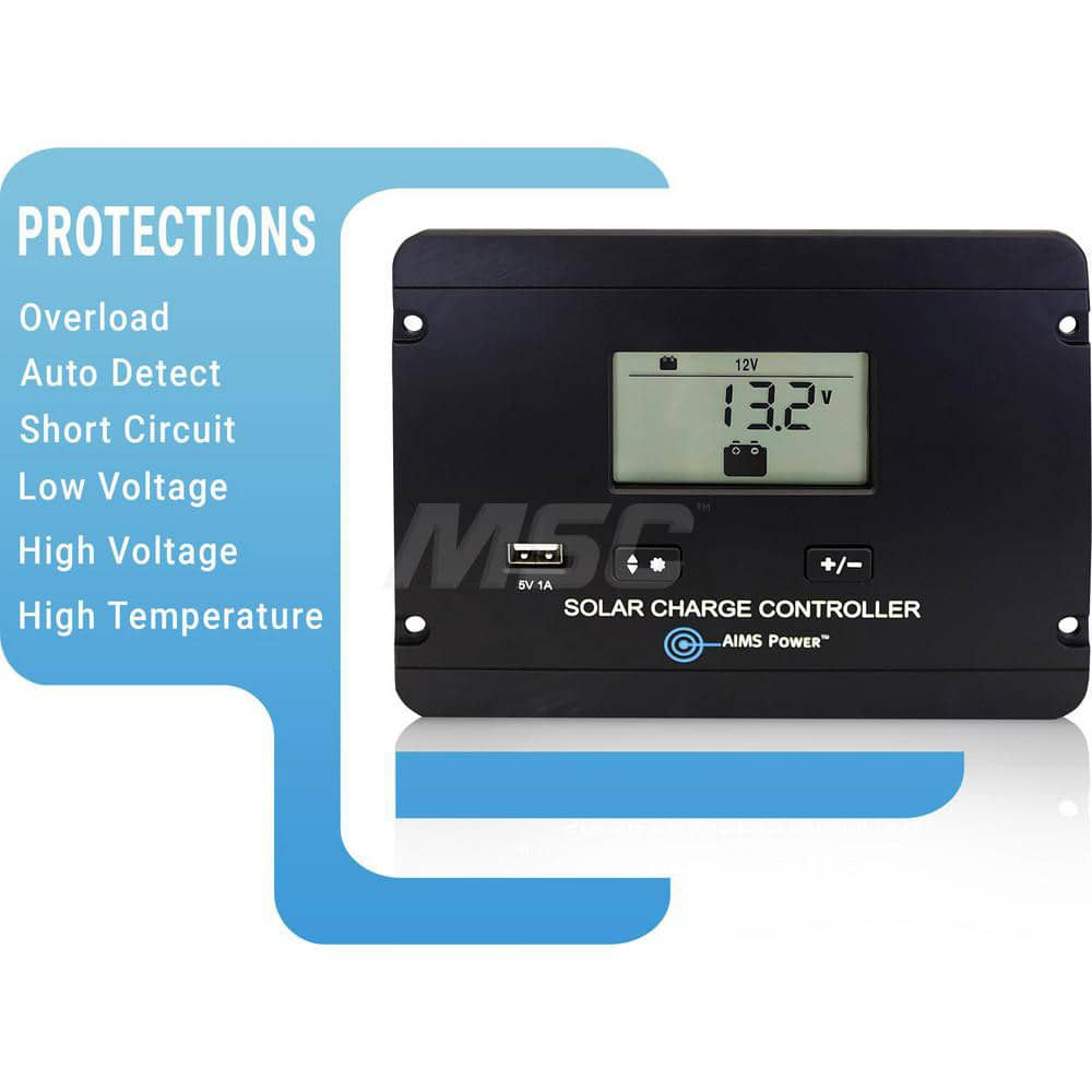 Power Supply Accessories, Power Supply Accessory Type: Solar Charge Controller , For Use With: Solar Panel, Solar Array, Battery Charger  MPN:SCC30AFM