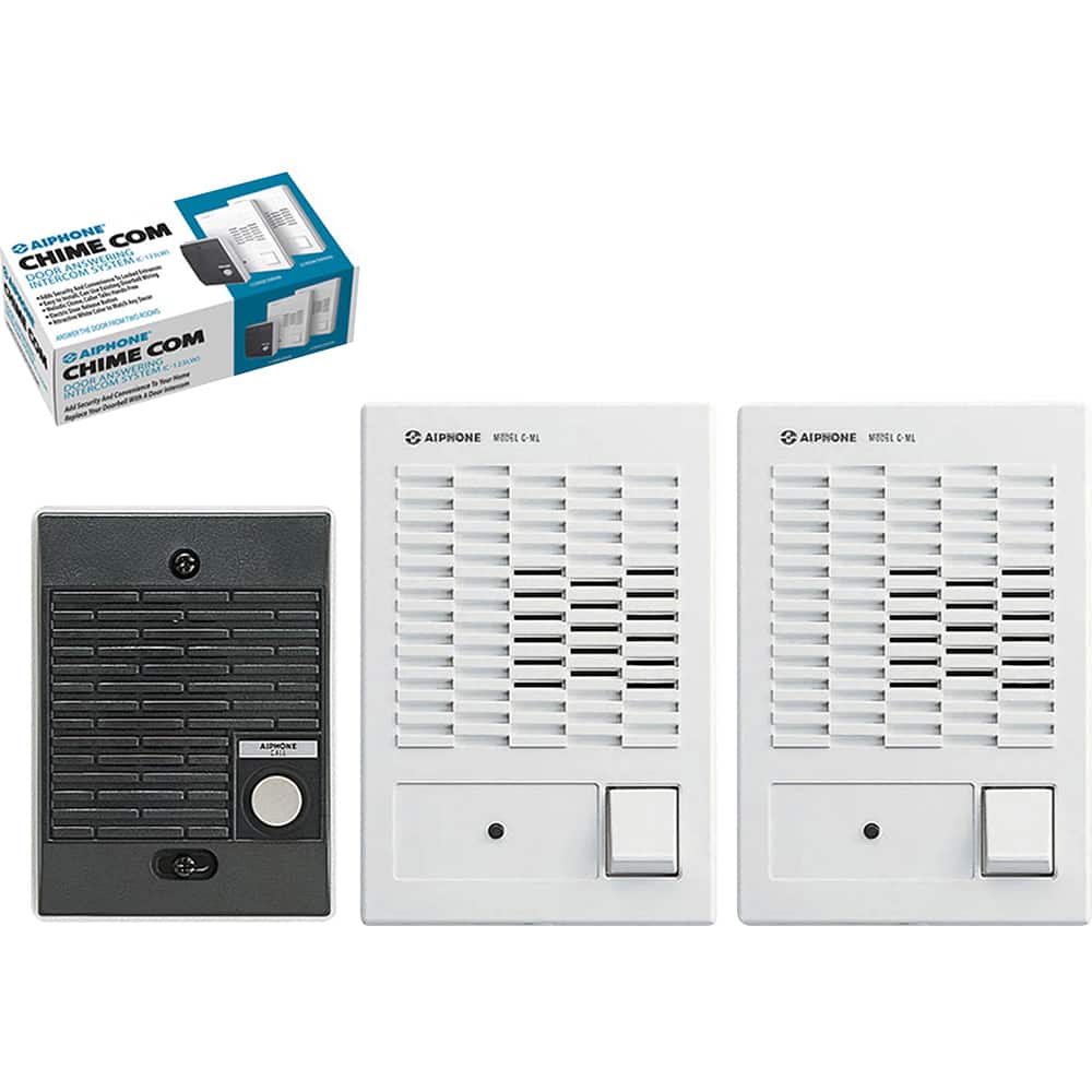 Intercoms & Call Boxes, Intercom Type: Audio Door Station , Connection Type: Corded , Number of Stations: 1 , Height (Decimal Inch): 4.250000  MPN:C-123LW