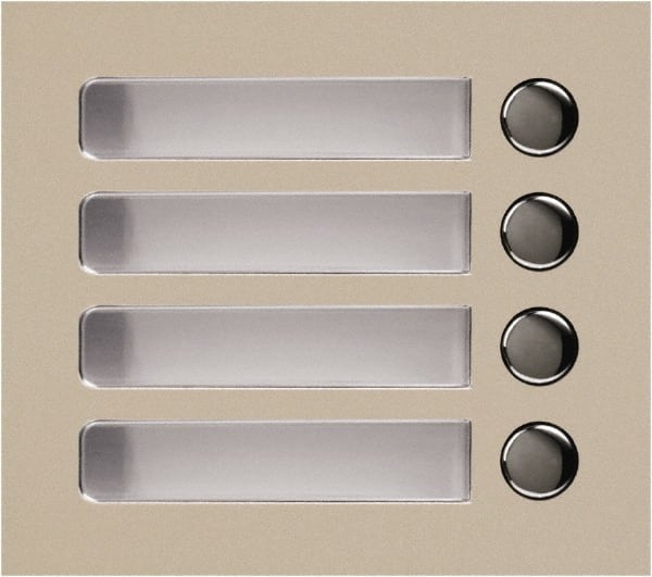 Public Address & Intercom Accessories, Type: Four Call Button Panel , Type: Four Call Button Panel  MPN:GF-4P