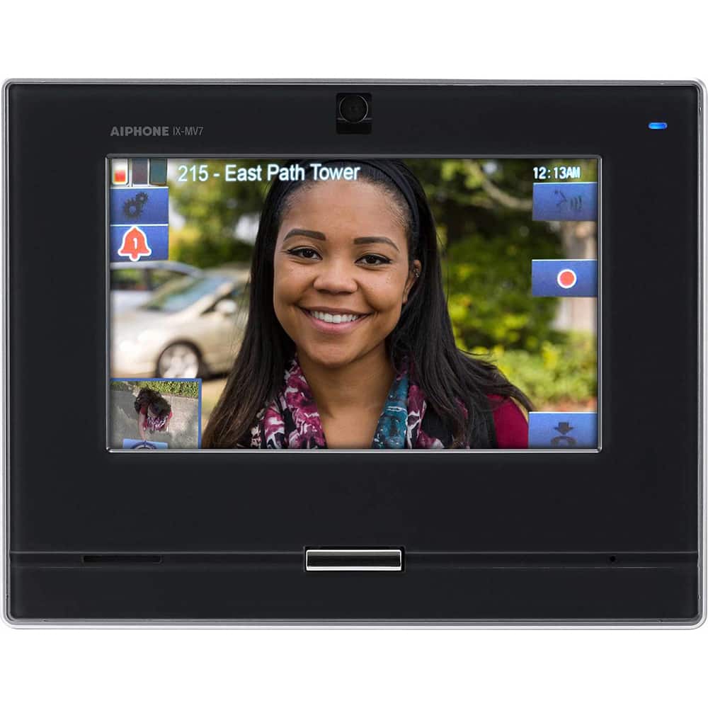 Intercoms & Call Boxes, Intercom Type: Video Door Station , Connection Type: Corded , Number of Stations: 1 , Height (Decimal Inch): 8.062500  MPN:IX-MV7-B