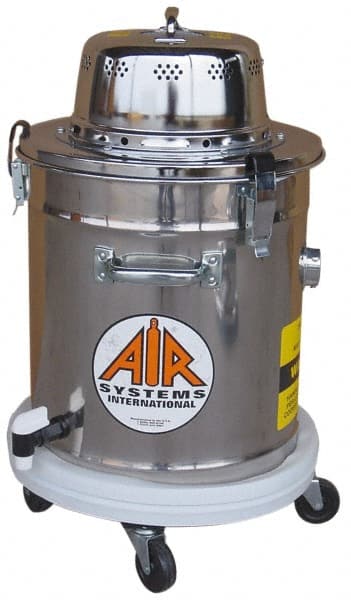 Toxic Dust Cleaner: Electric, HEPA Filter, 5 gal Capacity MPN:AV-5