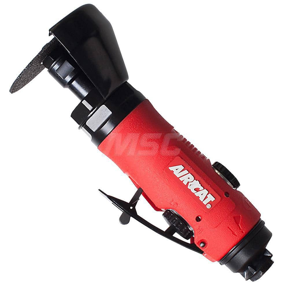 Cut-Off Tools & Cut-Off-Grinder Tools, Wheel Diameter: 3in , Air Consumption: 7SCFM , Air Pressure: 90.0psi , Exhaust Location: Rear  MPN:6520