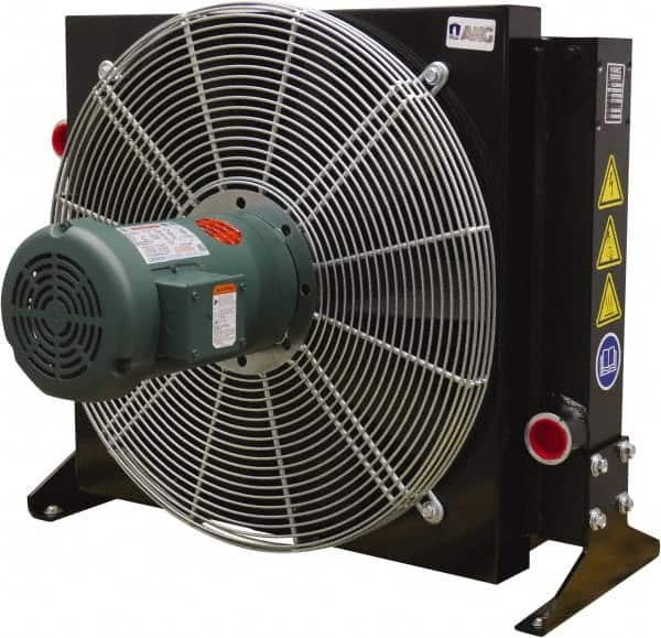 SAE #20, 1 Fan Mount, Liquid-To-Air Aluminum Brazed Process Equipment Heat Exchanger MPN:A40-1