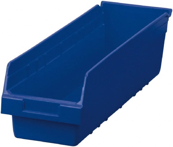 Plastic Hopper Shelf Bin: Blue MPN:30094blue