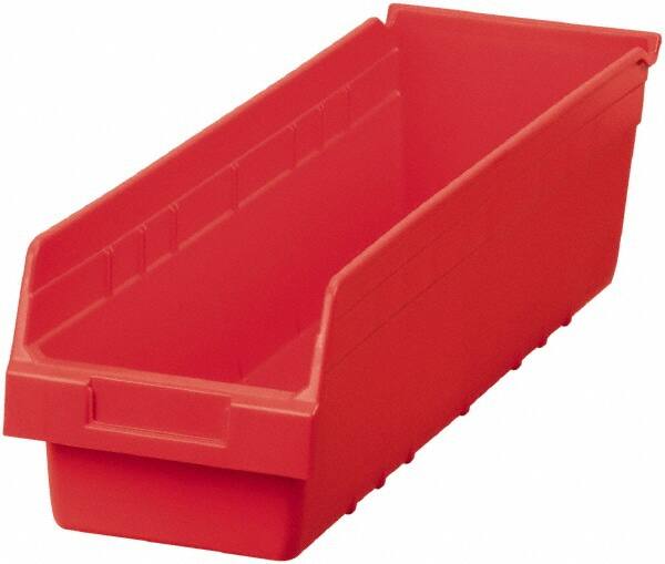 Plastic Hopper Shelf Bin: Red MPN:30094RED