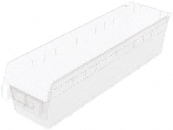 Plastic Hopper Shelf Bin: Clear MPN:30094sclar