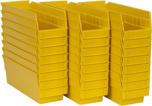 Plastic Hopper Shelf Bin: Yellow MPN:30120 YELLOW