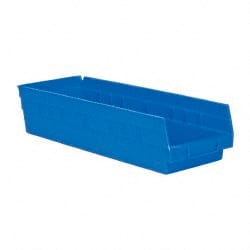 Plastic Hopper Shelf Bin: Blue MPN:30138 BLUE