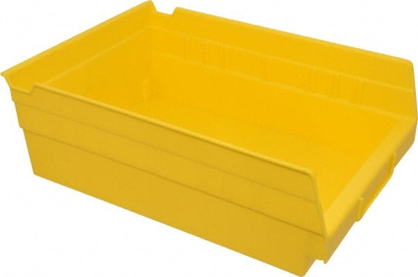 Plastic Hopper Shelf Bin: Yellow MPN:30150 YELLOW