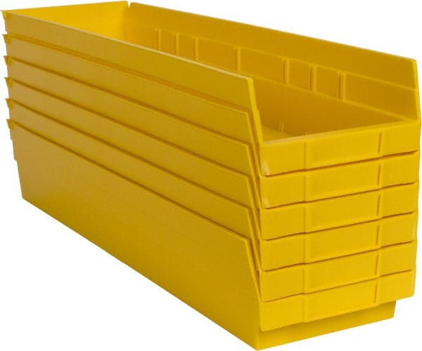 Plastic Hopper Shelf Bin: Yellow MPN:30164 YELLOW