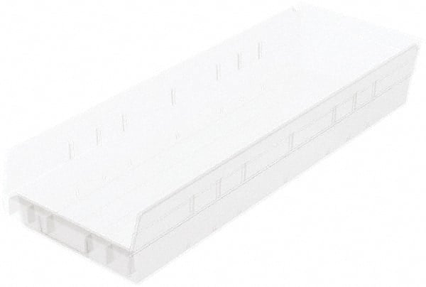 Plastic Hopper Shelf Bin: Clear MPN:30164sclar