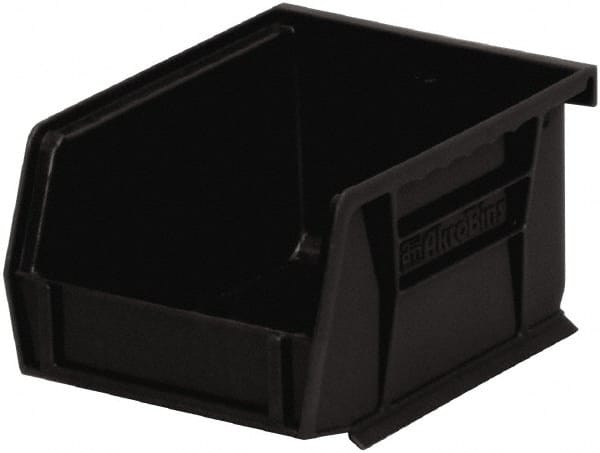 Plastic Hopper Stacking Bin: Black MPN:30210black