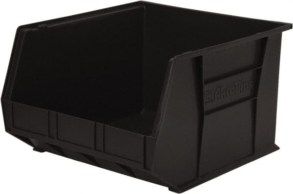 Plastic Hopper Stacking Bin: Black MPN:30270black