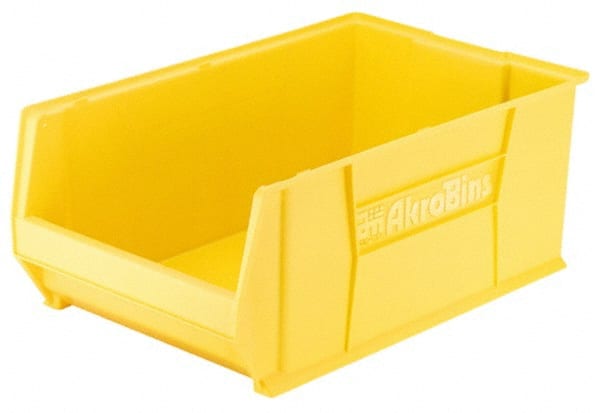 Plastic Hopper Stacking Bin: Yellow MPN:30281YELLOW