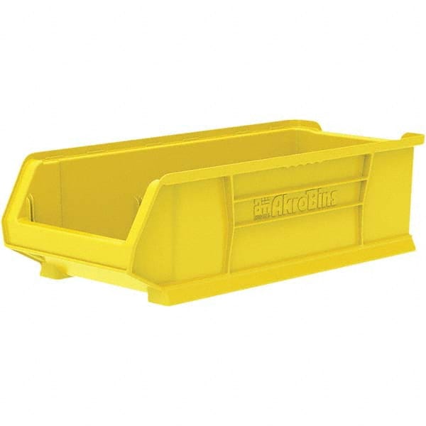 Plastic Hopper Stacking Bin: Yellow MPN:30286YELLO