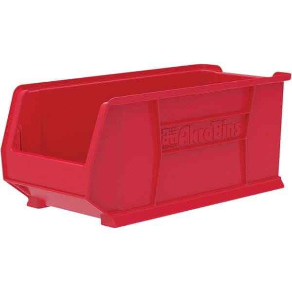 Plastic Hopper Stacking Bin: Red MPN:30287 RED