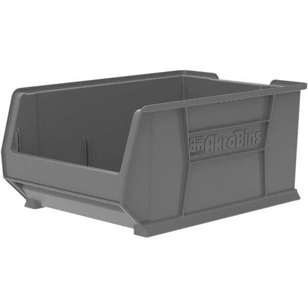 Plastic Hopper Stacking Bin: Gray MPN:30288GREY