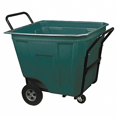 Cube Truck 7/16 cu yd. 450lb. Cap Green MPN:76590GREEN