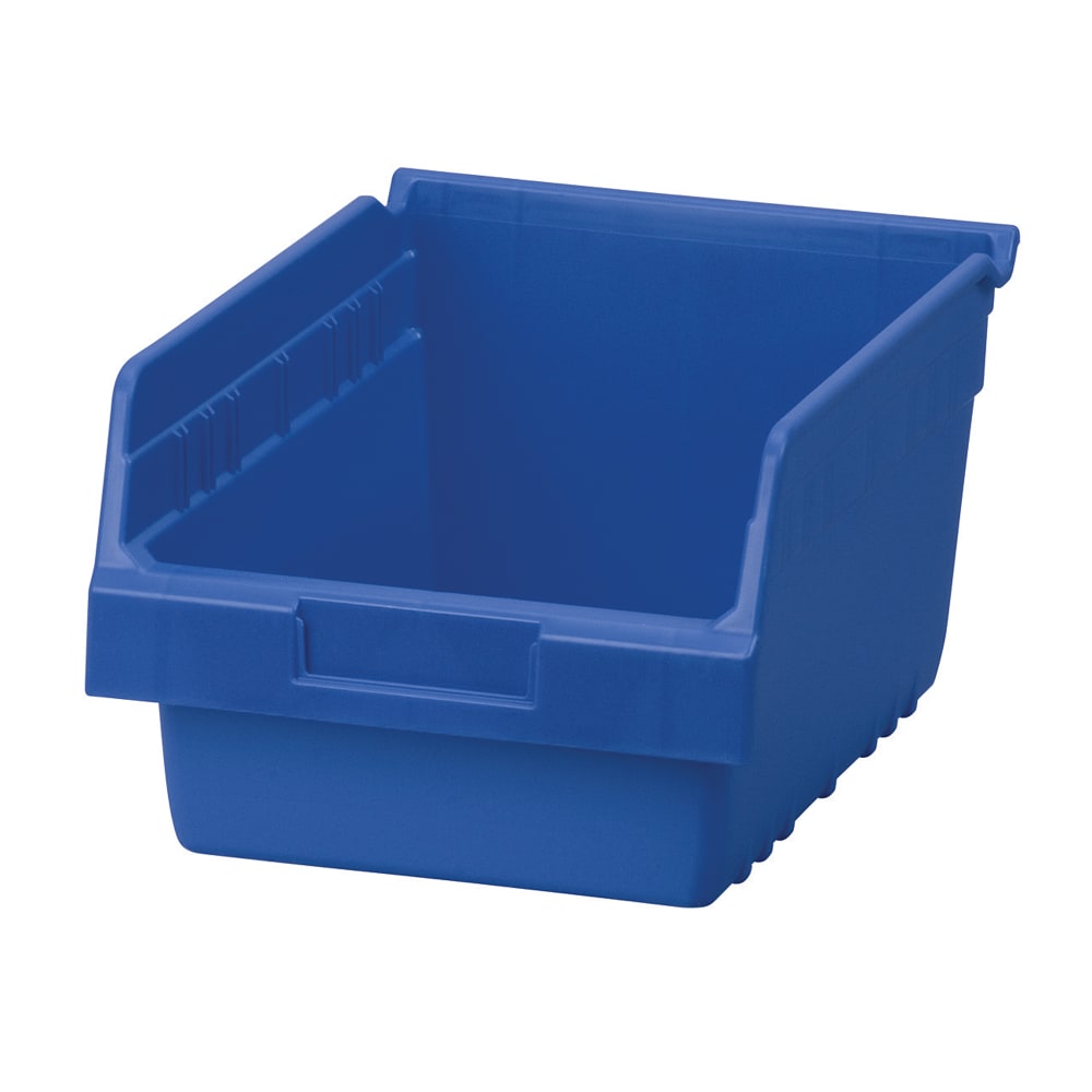 Akro-Mils AkroBin Storage Bin, Small Size, Blue, 5in x 11in x 10-7/8in (Min Order Qty 4) MPN:30235BLUE