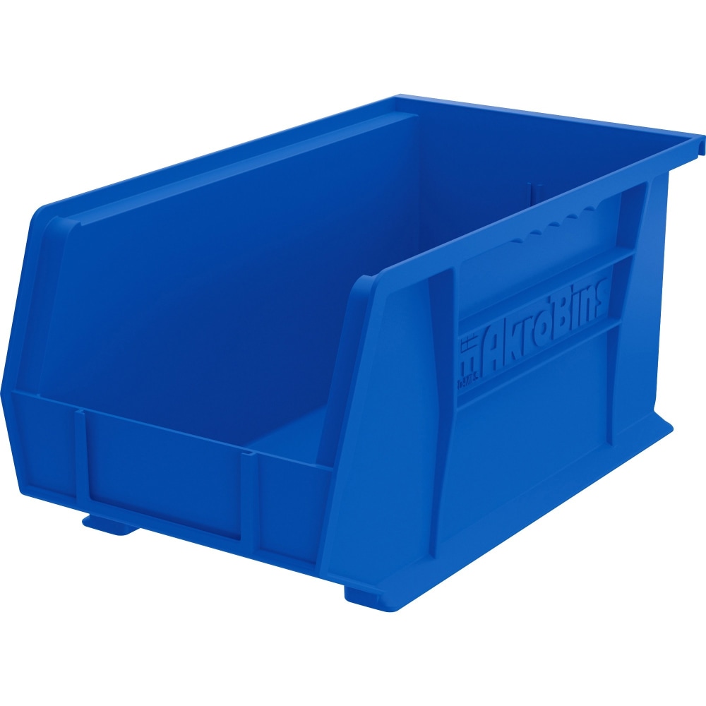 Akro-Mils AkroBin Storage Bin, Medium Size, 7in x 8-1/4in x 29 3/10in, Blue (Min Order Qty 4) MPN:30240BLUE