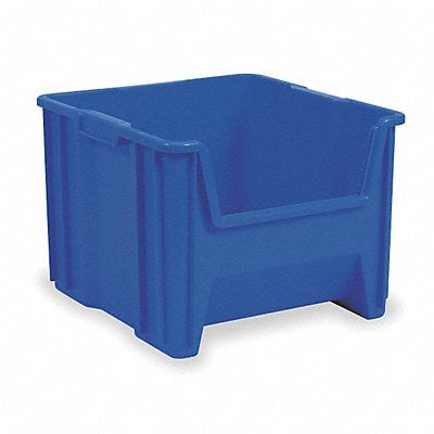 F8826 Stacking Bin Blue Plastic 12 1/2 in MPN:13018BLUE