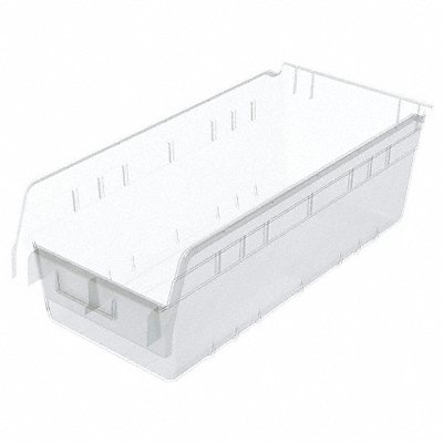 Shelf Bin Clear Plastic 6 in MPN:30088SCLAR